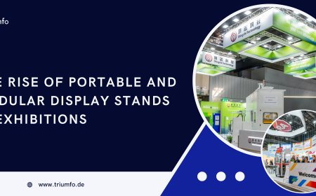 THE RISE OF PORTABLE AND MODULAR DISPLAY STANDS IN EXHIBITIONS