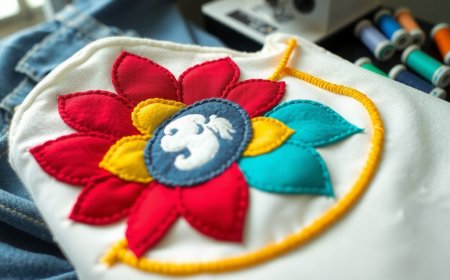 Master Custom Applique Embroidery for Vibrant Designs