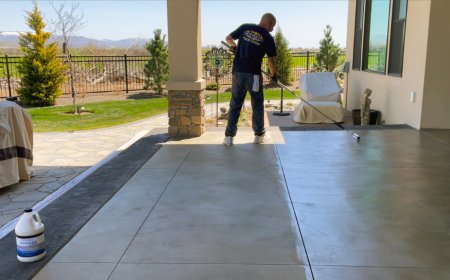 Give Your Concrete a Fresh Look with Quality Staining & Sealing