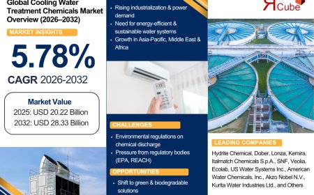 The Future of Cooling Water Treatment Chemicals: Key Drivers and Industry Outlook