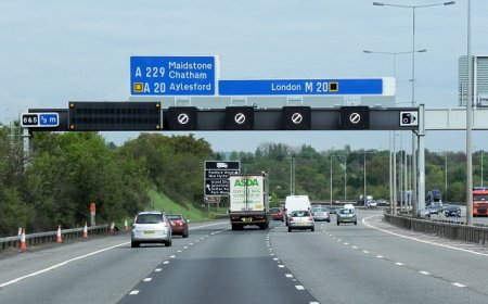 Motorway M20 Traffic Cameras: Real-Time Road View