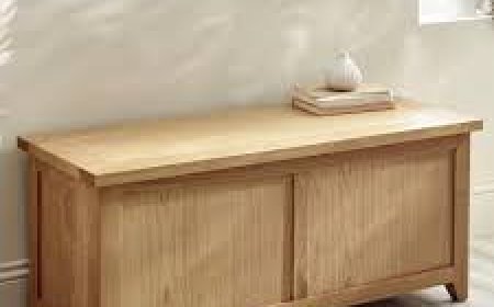 Vintage-Style Storage Benches