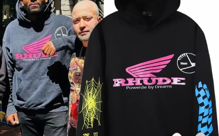 Rhude Clothing: Redefining Streetwear with the Iconic Rhude Hoodie