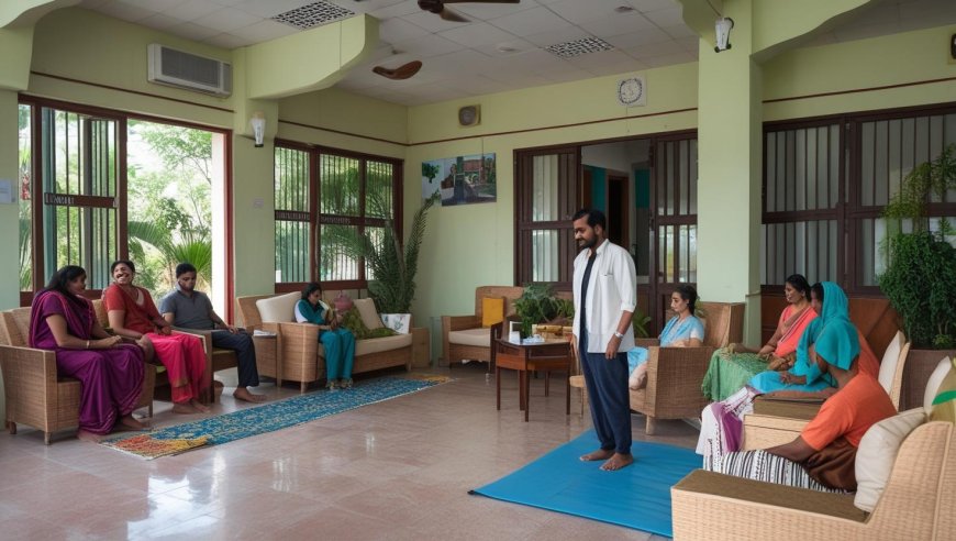 Which area in Khurja offers the most rehab options?