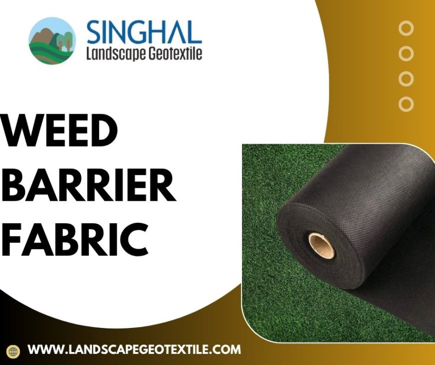 Weeds Forever Sayonara with Permanent Weed Barrier Fabric