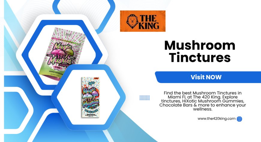 Mushroom Tinctures in Miami FL – Explore Pure Liquid Mushrooms at The 420 King